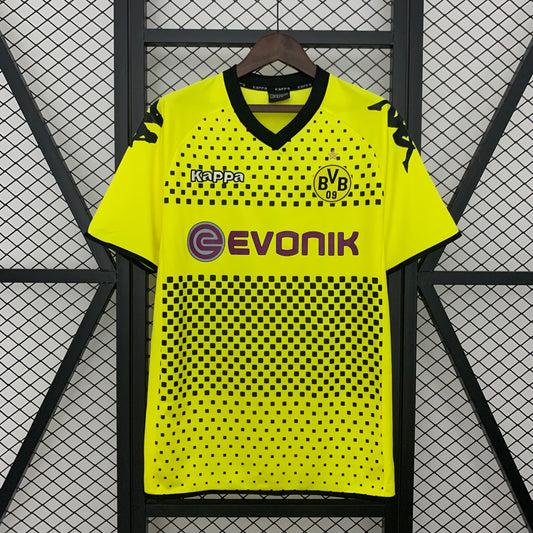 Camiseta retro Borussia Dortmund 2011/12 primera equipación amarilla Reus Lewandowski Bundesliga – Cortita y al Pie