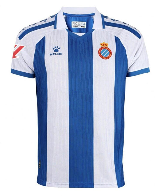 Camiseta RCD Espanyol 2025/26 primera equipación versión fan azul blanca LaLiga – Cortita y al Pie