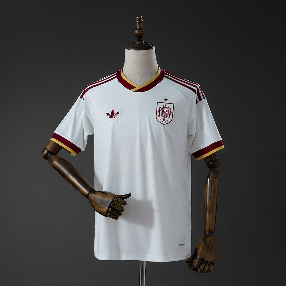 Camiseta España Mundial 2026 segunda equipación versión fan azul marino – Cortita y al Pie