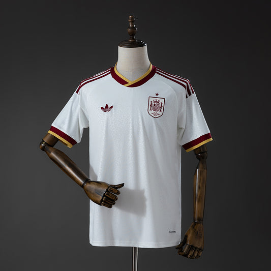 Camiseta España Mundial 2026 segunda equipación versión fan azul marino – Cortita y al Pie
