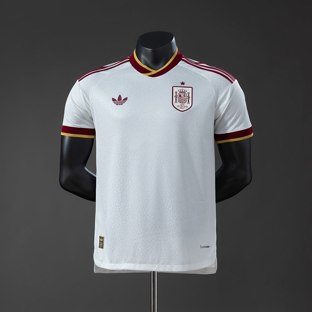 Camiseta España Mundial 2026 segunda equipación versión jugador azul marino – Cortita y al Pie