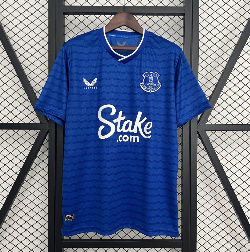Camiseta Everton 2025/26 primera equipación versión fan azul Goodison Park – Cortita y al Pie