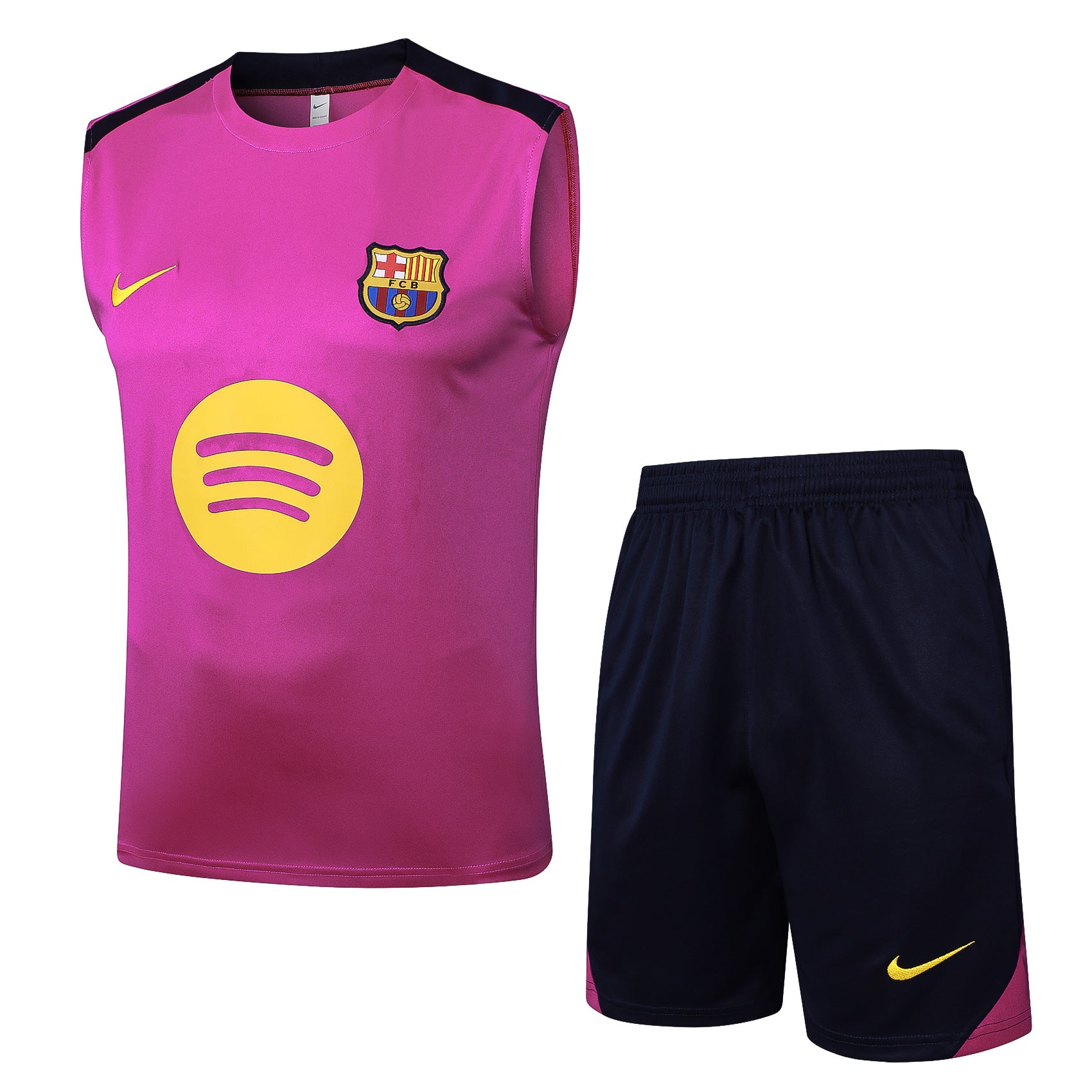 Kit entrenamiento FC Barcelona 2025/26 segunda equipación – Cortita y al Pie