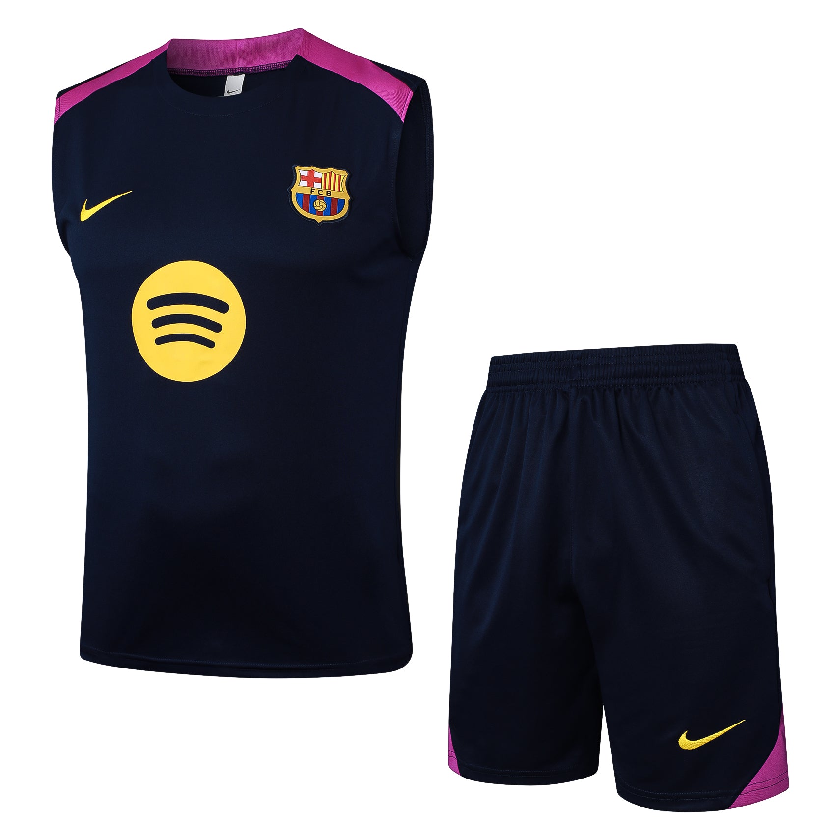 Kit entrenamiento FC Barcelona 2025/26 tercera equipación blaugrana Camp Nou – Cortita y al Pie