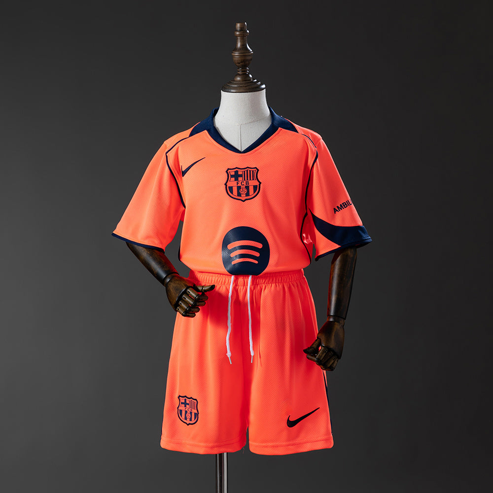 Camiseta FC Barcelona 2025/26 tercera equipación versión niño – Cortita y al Pie