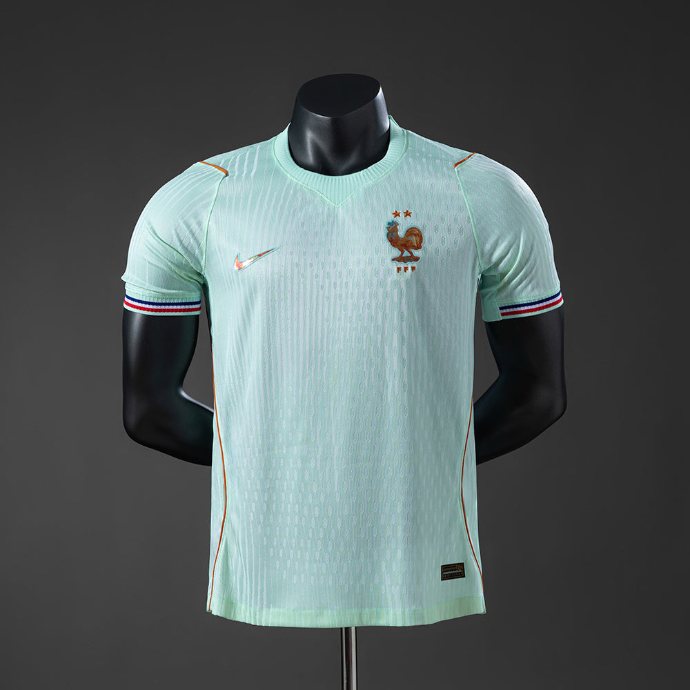 Camiseta Francia Mundial 2026 segunda equipación versión jugador blanca Mbappé – Cortita y al Pie