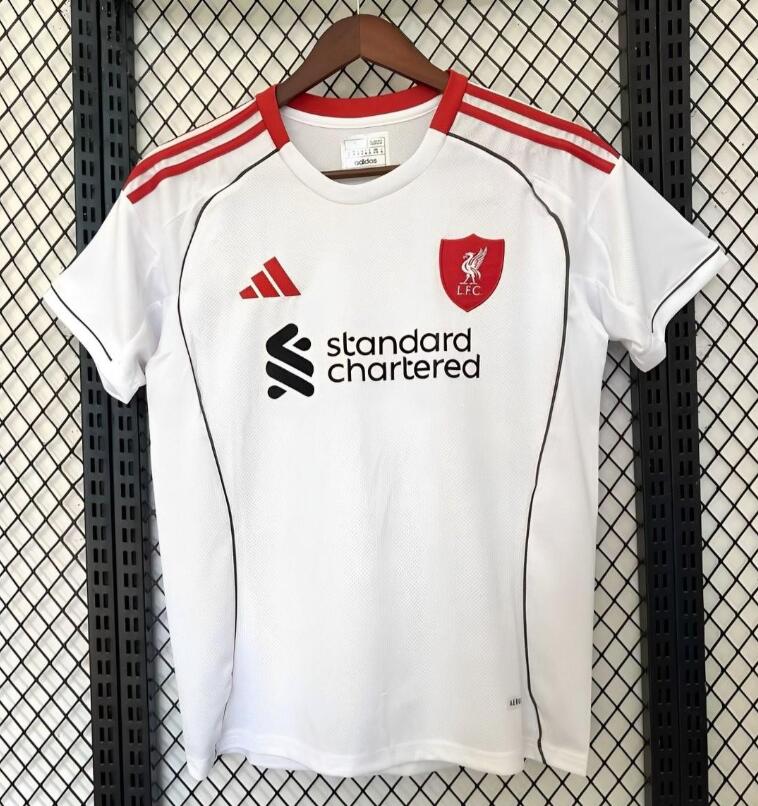 Camiseta Liverpool 2025/26 segunda equipación versión fan Anfield – Cortita y al Pie
