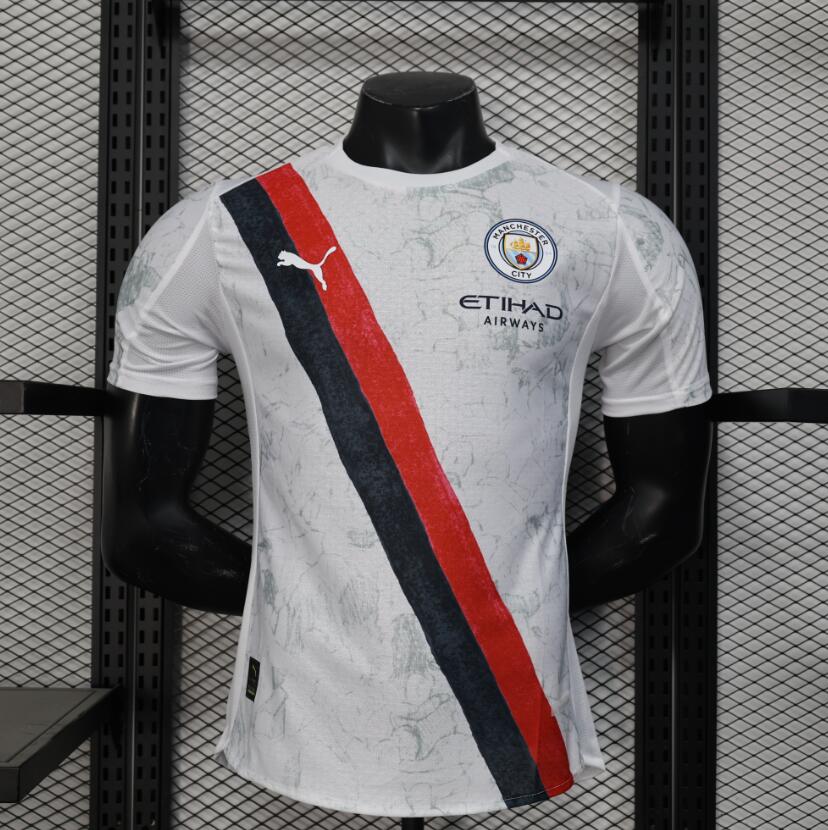 Camiseta Manchester City 2025/26 segunda equipación versión jugador Etihad Haaland – Cortita y al Pie
