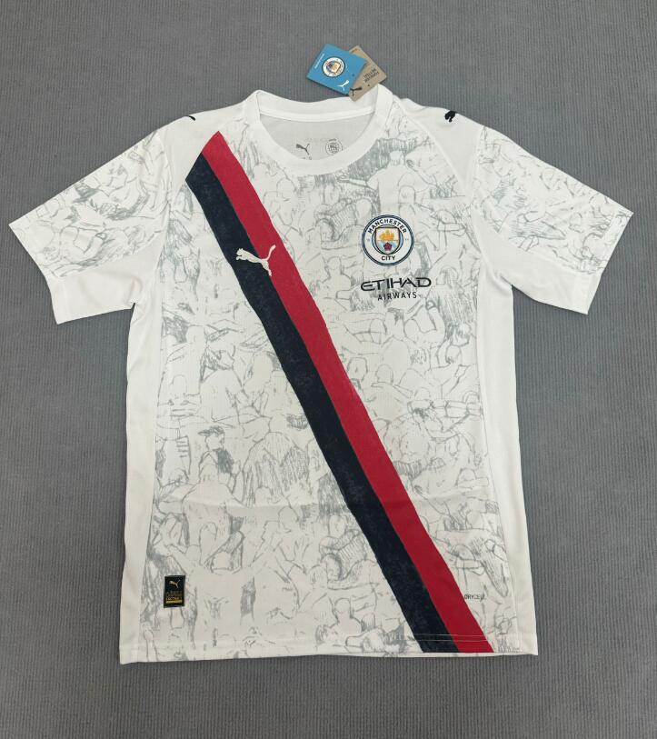 Camiseta Manchester City 2025/26 segunda equipación versión fan Etihad – Cortita y al Pie
