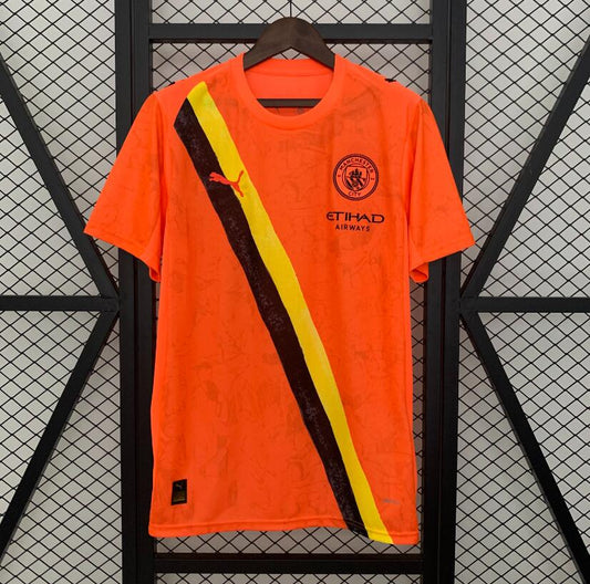 Camiseta Manchester City 2025/26 tercera equipación versión fan Etihad – Cortita y al Pie