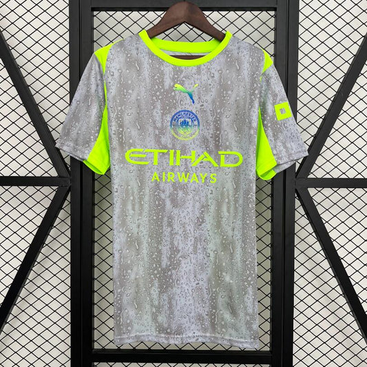 Camiseta Manchester City 2025/26 cuarta equipación versión fan Etihad Stadium – Cortita y al Pie