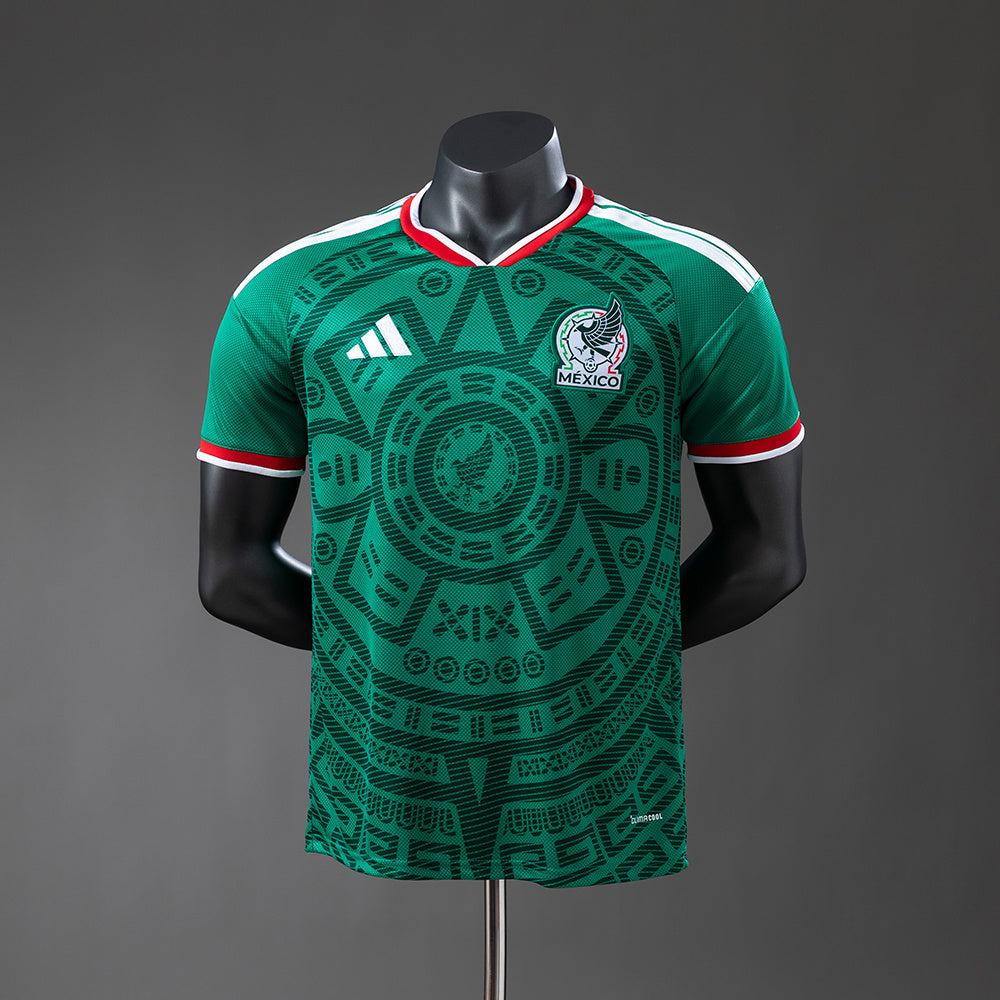Camiseta México Mundial 2026 primera equipación versión jugador verde – Cortita y al Pie