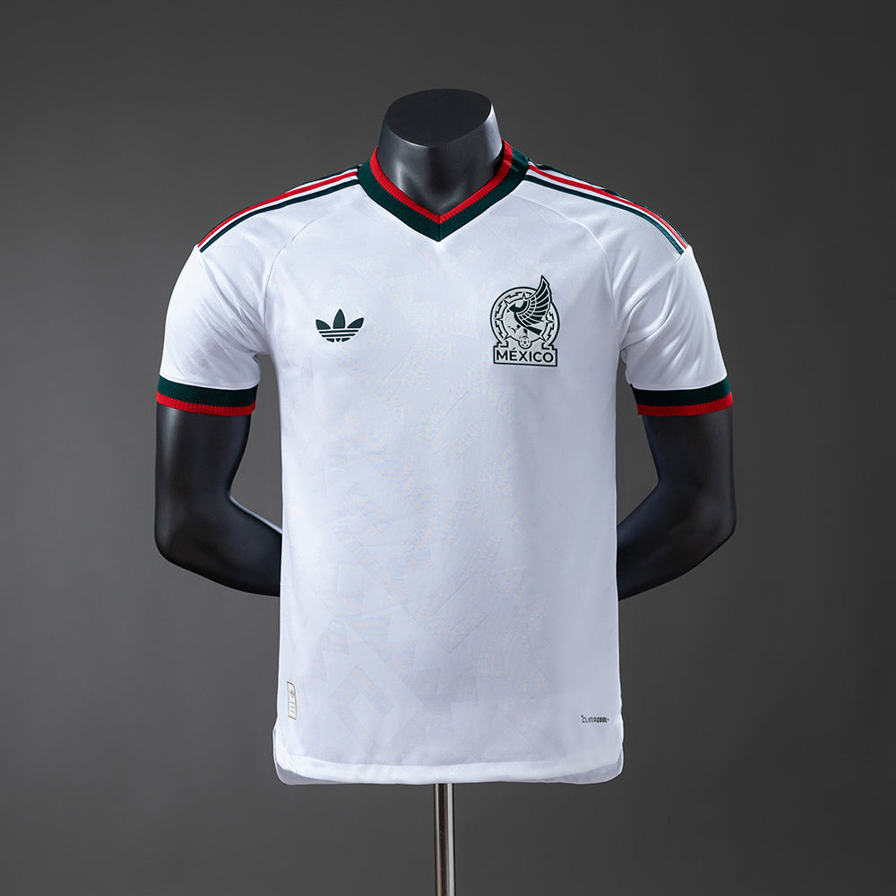 Camiseta México Mundial 2026 segunda equipación versión jugador roja – Cortita y al Pie