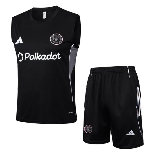 Kit entrenamiento Inter Miami 2025/26 segunda equipación negra Messi MLS – Cortita y al Pie
