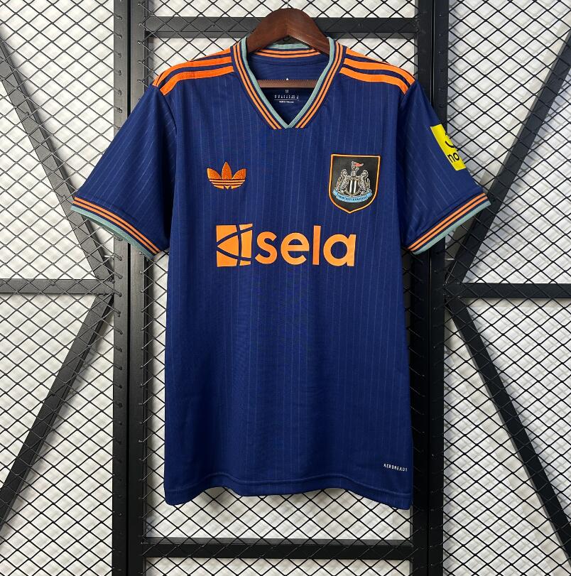 Camiseta Newcastle 2025/26 segunda equipación versión fan St James Park – Cortita y al Pie