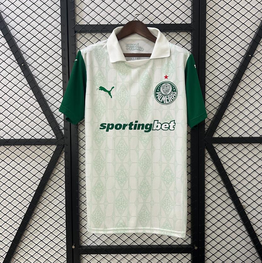 Camiseta Palmeiras 2025/26 segunda equipación versión fan Brasileirao – Cortita y al Pie
