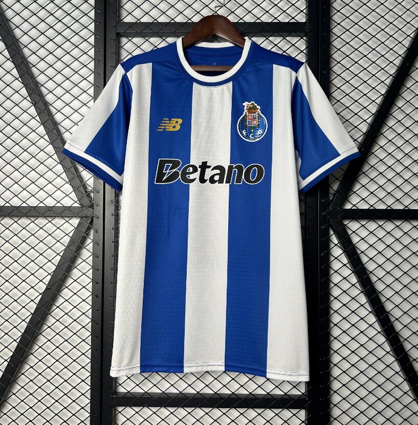 Camiseta Porto 2025/26 primera equipación versión fan azul blanca Dragão – Cortita y al Pie