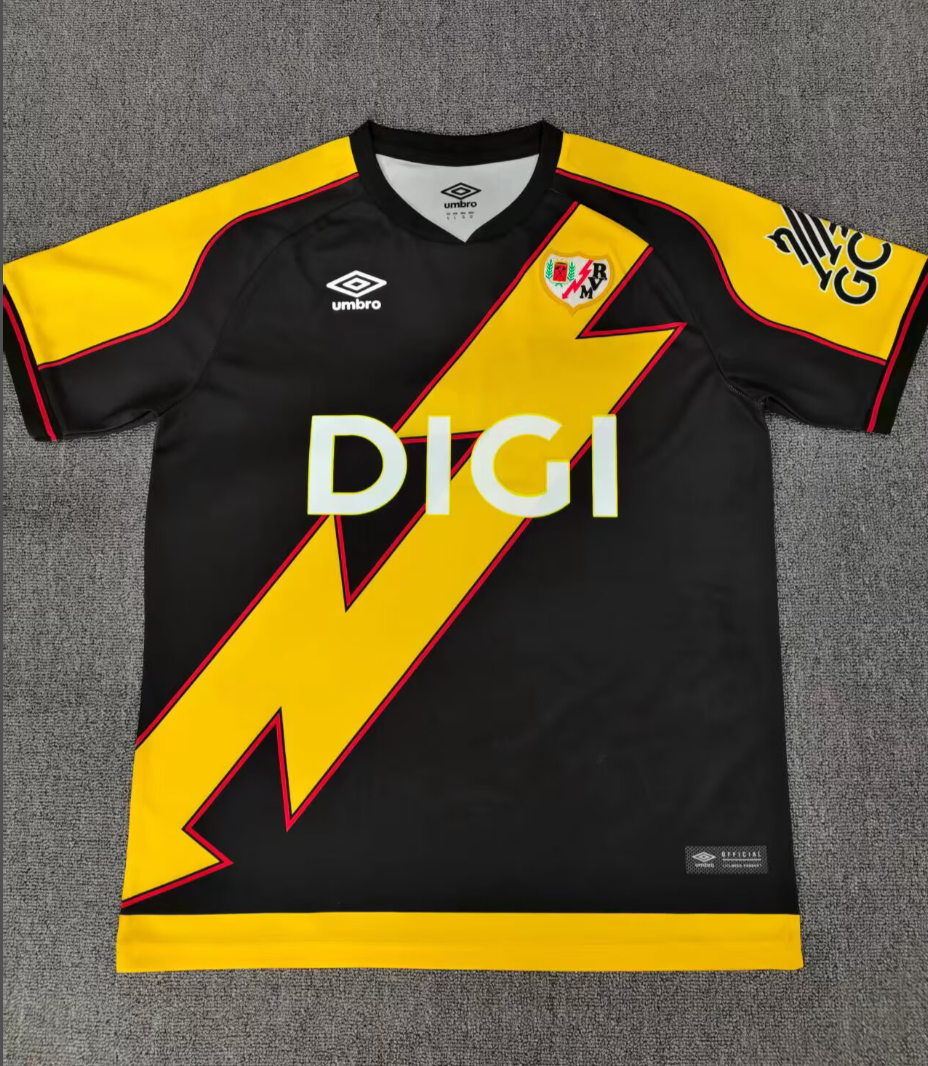 Camiseta Rayo Vallecano 2025/26 tercera equipación versión fan LaLiga – Cortita y al Pie
