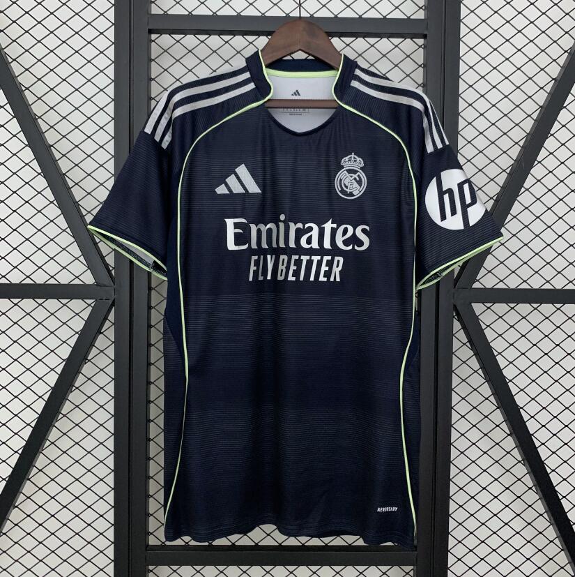Camiseta Real Madrid 2025/26 segunda equipación versión fan morada Bernabéu – Cortita y al Pie