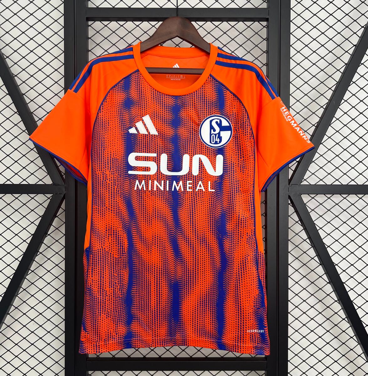 Camiseta Schalke 04 2025/26 tercera equipación versión fan Veltins Arena – Cortita y al Pie