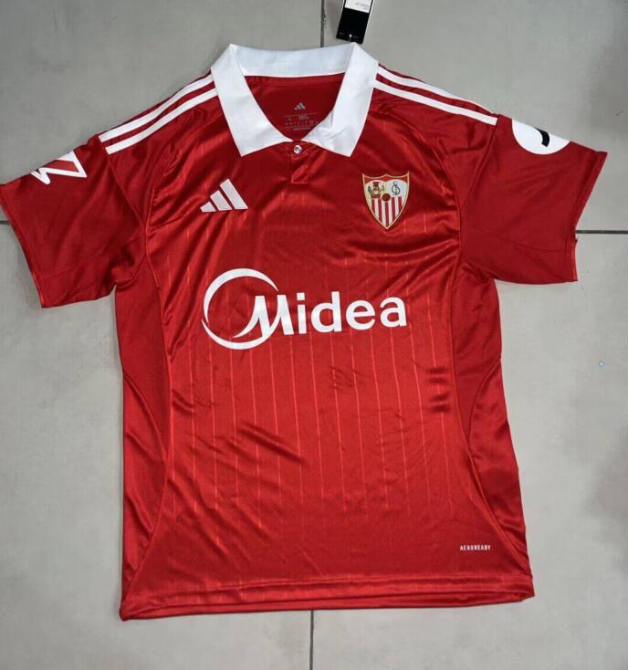 Camiseta Sevilla FC 2025/26 segunda equipación versión fan Ramón Sánchez Pizjuán – Cortita y al Pie