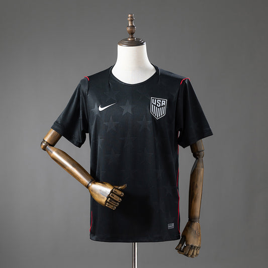 Camiseta Estados Unidos Mundial 2026 segunda equipación versión fan roja – Cortita y al Pie