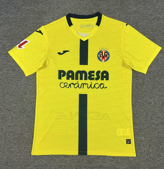 Camiseta Villarreal CF 2025/26 primera equipación versión fan Submarino Amarillo – Cortita y al Pie
