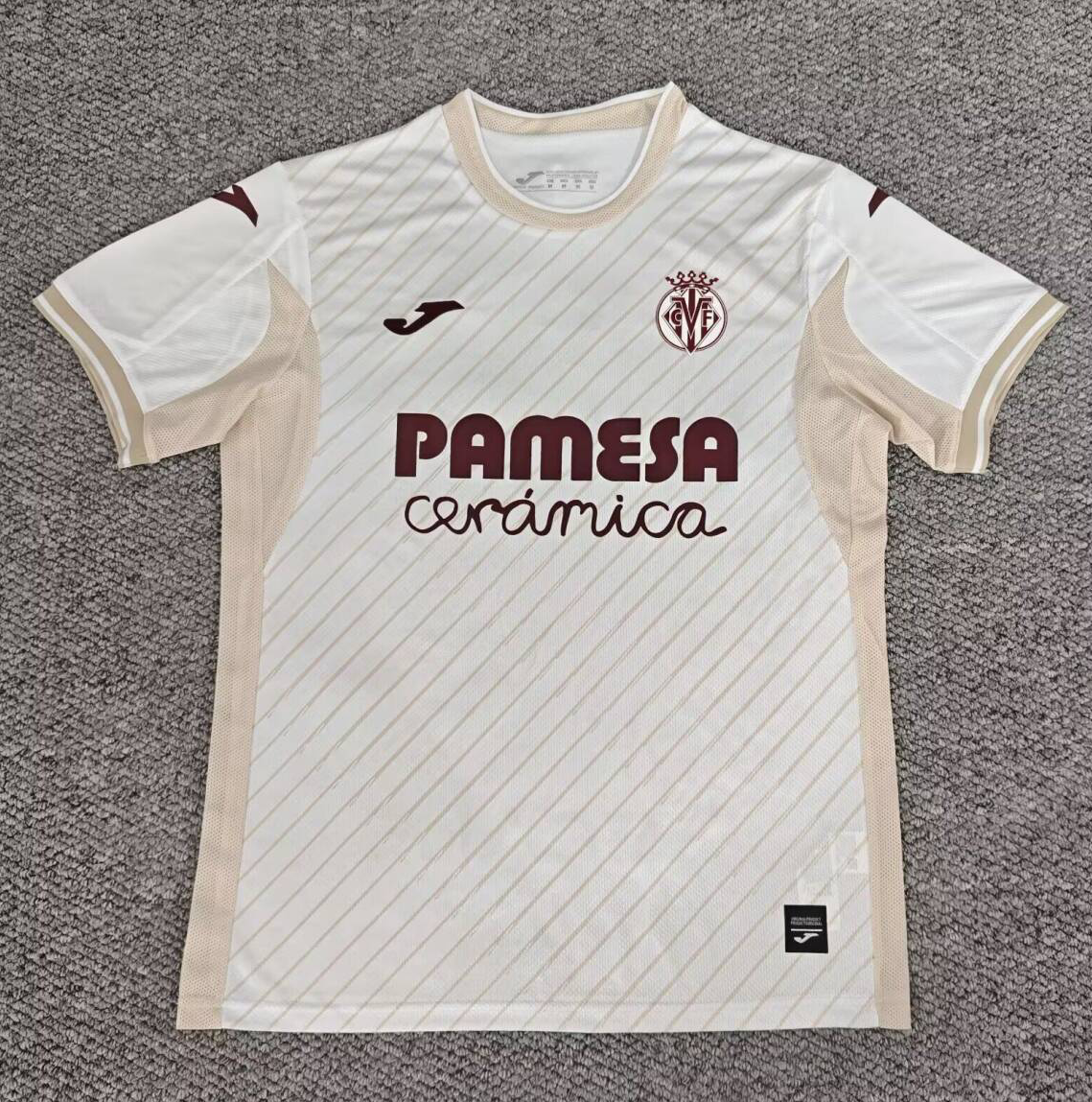 Camiseta Villarreal CF 2025/26 segunda equipación versión fan La Cerámica LaLiga – Cortita y al Pie