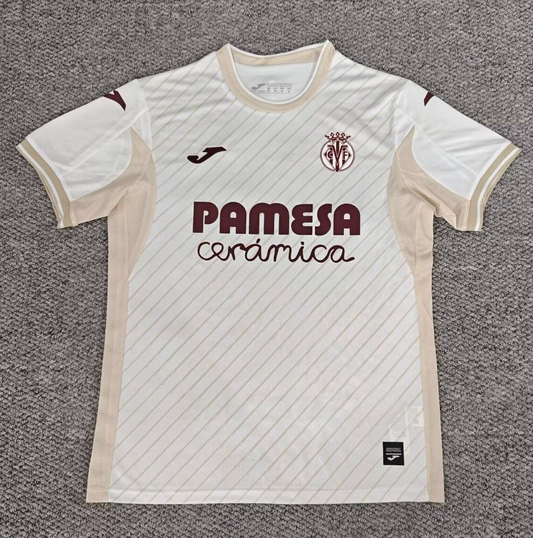 Camiseta Villarreal CF 2025/26 segunda equipación versión fan La Cerámica LaLiga – Cortita y al Pie