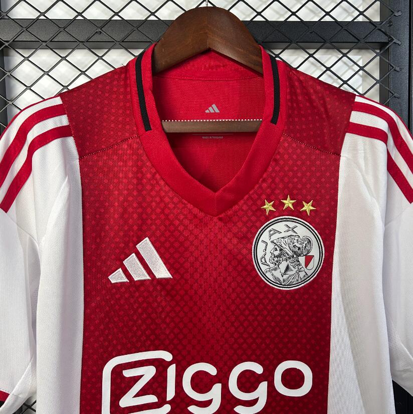 Camiseta Ajax 2025/26 – Primera Equipación Versión Fan