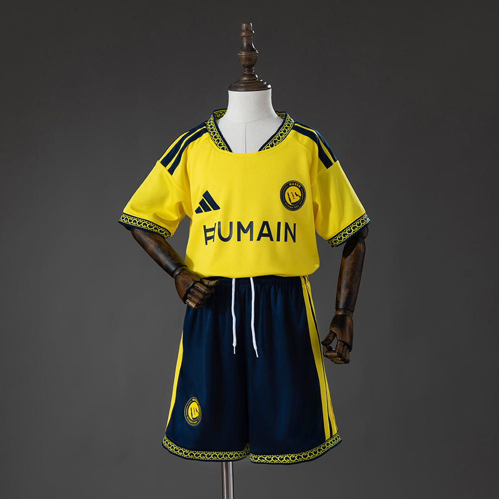 Camiseta Al-Nassr 2026/27 Primera Equipación Versión Niño - vista frontal