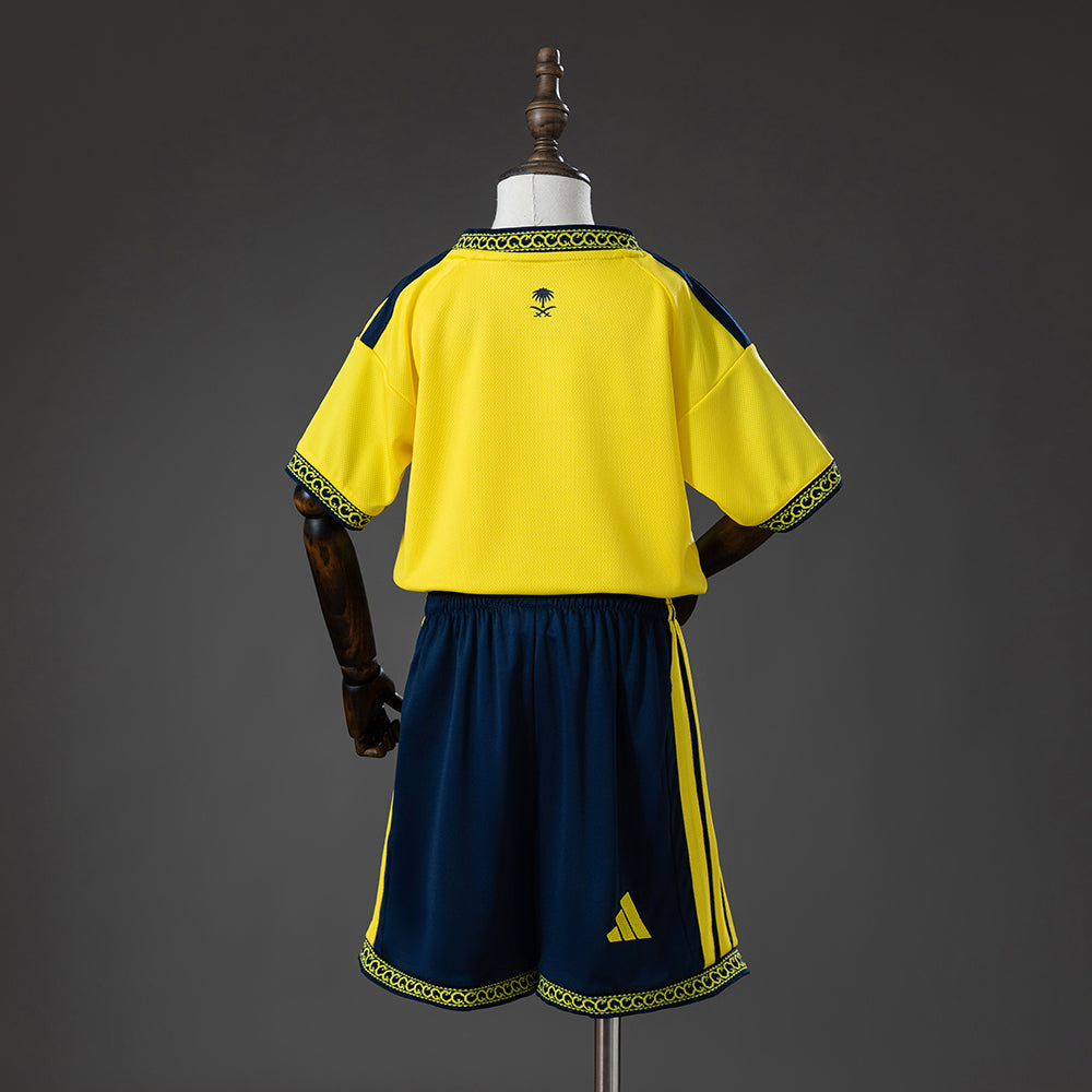 Camiseta Al-Nassr 2026/27 Primera Equipación Versión Niño - vista trasera