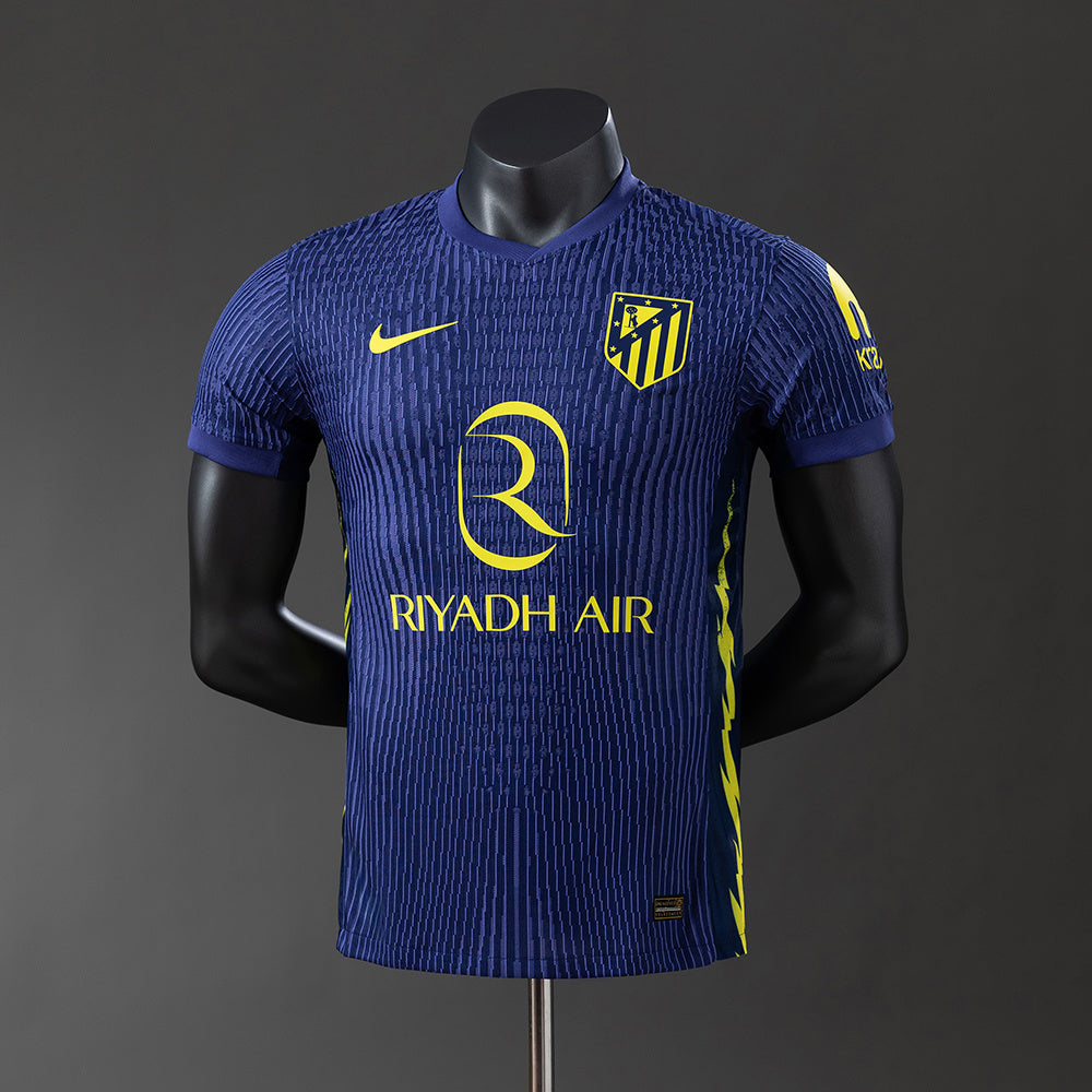 Camiseta Atlético de Madrid 2025/26 segunda equipación versión jugador – Cortita y al Pie