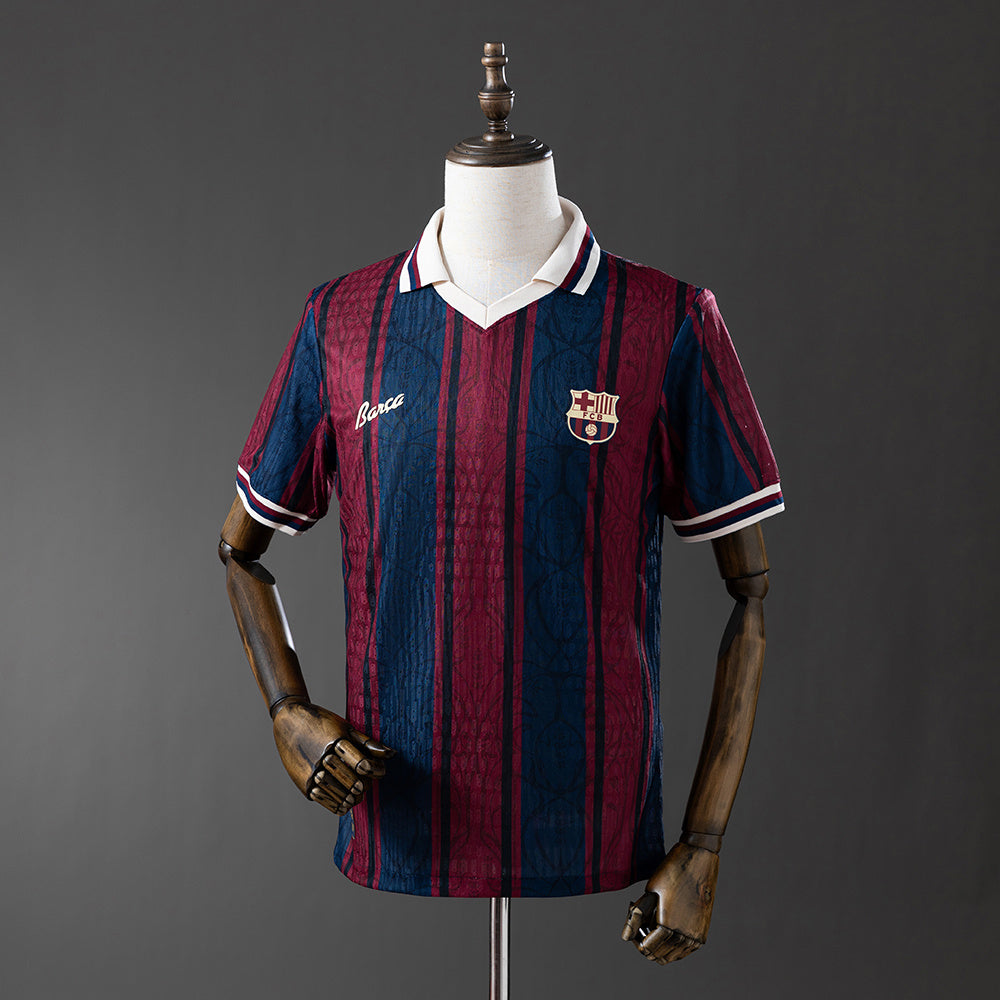 Camiseta FC Barcelona 125 aniversario edición especial blaugrana Camp Nou – Cortita y al Pie