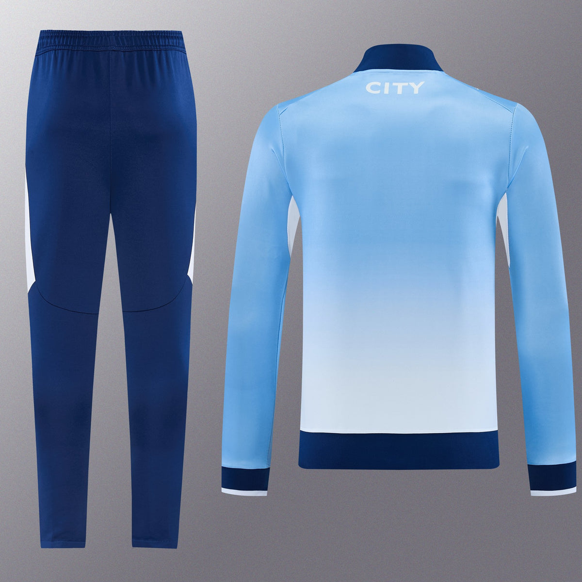 Chándal Manchester City 2026/27 Azul Cielo chaqueta y pantalón - vista trasera