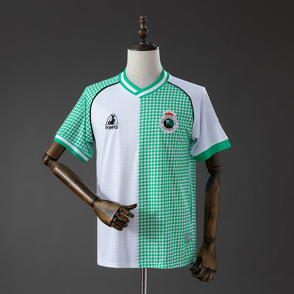 Camiseta Racing de Santander 125 aniversario edición especial rojiblanca – Cortita y al Pie
