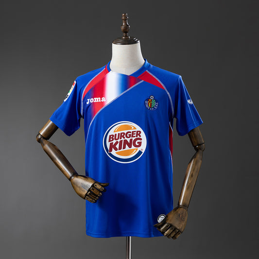 Camiseta retro Getafe CF 2009/10 primera equipación azul LaLiga – Cortita y al Pie