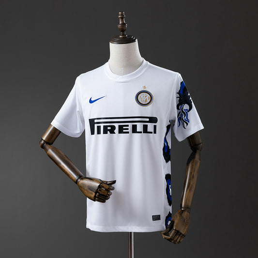Camiseta retro Inter de Milán 2010/11 segunda equipación negra Treble Mourinho – Cortita y al Pie