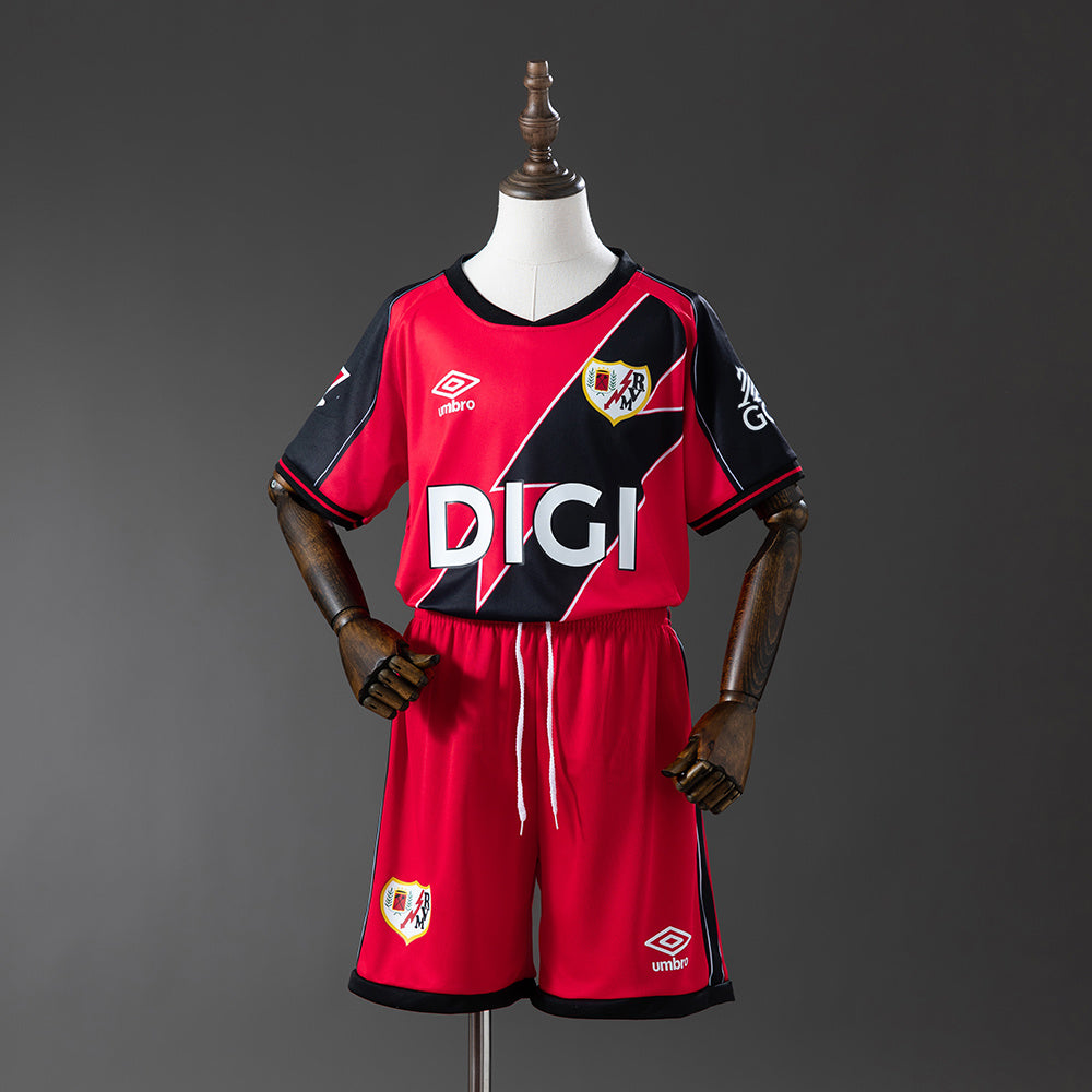 Camiseta Rayo Vallecano 2025/26 segunda equipación versión niño – Cortita y al Pie