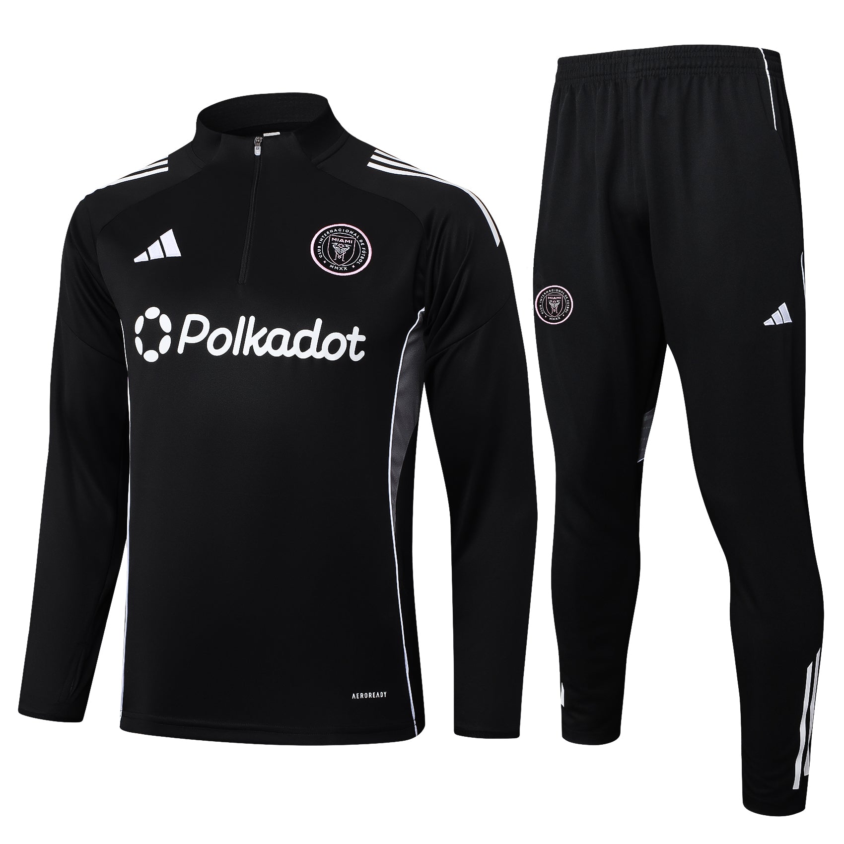 Chándal Inter Miami 2025/26 segunda equipación negra MLS – Cortita y al Pie