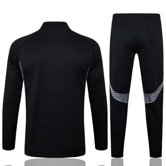 Chándal Inter Miami 2025/26 segunda equipación negra detalle escudo – Cortita y al Pie