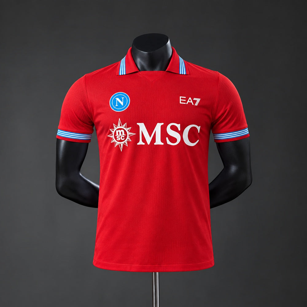 Camiseta Napoli 2026/27 Tercera Equipación Versión Jugador - vista frontal