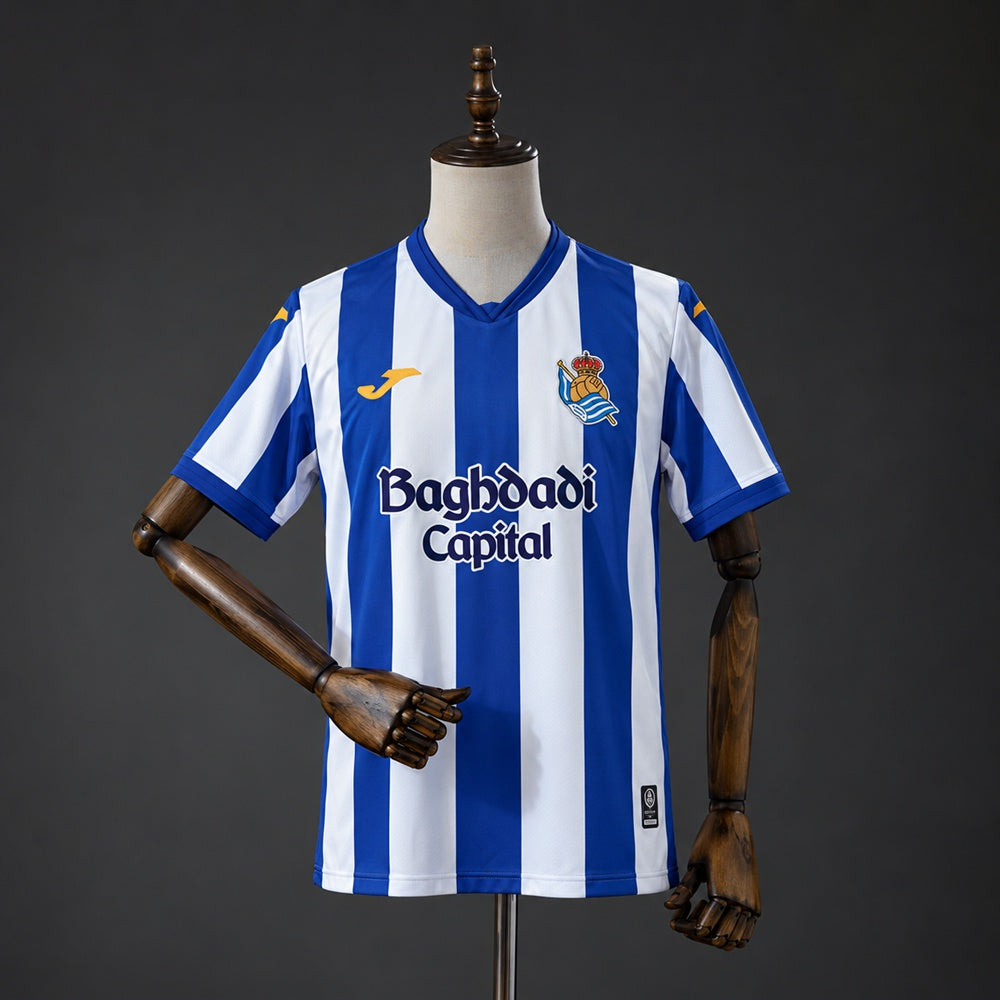 Camiseta Real Sociedad 2026/27 Primera Equipación Versión Fan - vista frontal