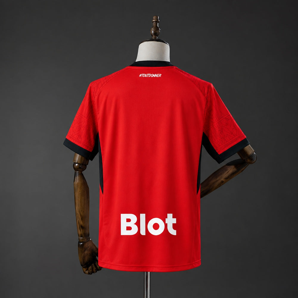 Camiseta Rennes 2026/27 Primera Equipación Versión Fan - vista trasera