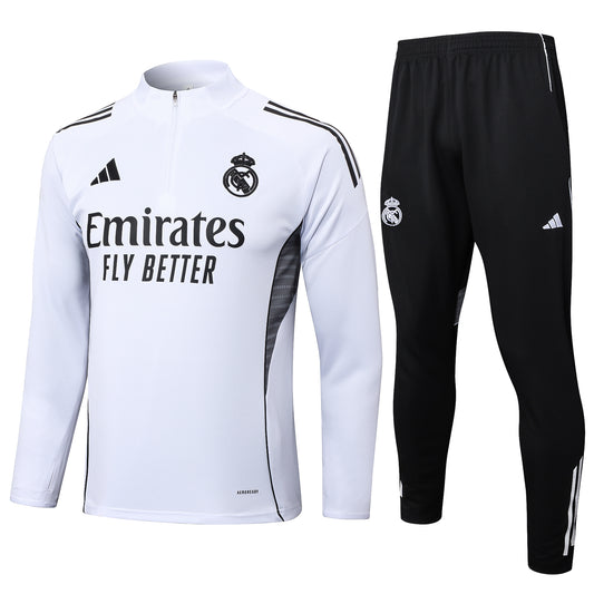 Chándal Real Madrid 2025/26 primera equipación blanco Bernabéu – Cortita y al Pie