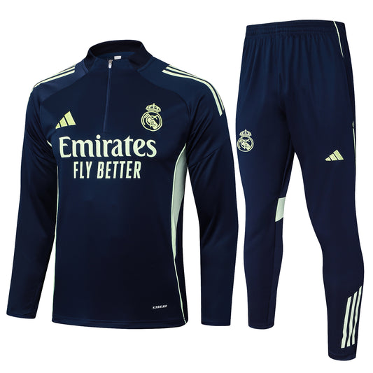 Chándal Real Madrid 2025/26 tercera equipación negro Bernabéu – Cortita y al Pie