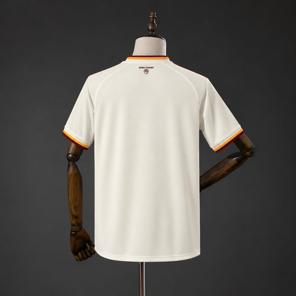 Camiseta Roma 2026/27 Segunda Equipación Versión Fan - vista trasera