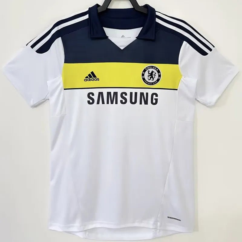 Camiseta retro Chelsea 2011/12 segunda equipación primera Champions League Munich – Cortita y al Pie