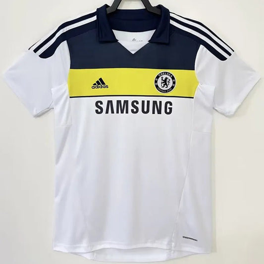 Camiseta retro Chelsea 2011/12 segunda equipación primera Champions League Munich – Cortita y al Pie
