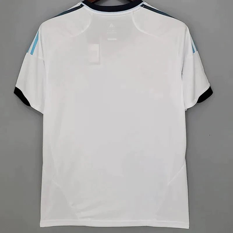 Camiseta retro Chelsea 2012/13 segunda equipación amarilla detalle escudo – Cortita y al Pie